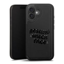 Snap Wallet Case schwarz