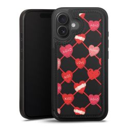 Snap Wallet Case schwarz