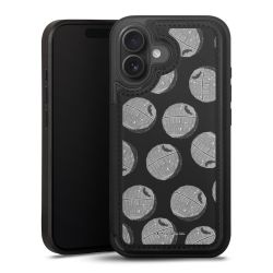 Snap Wallet Case schwarz