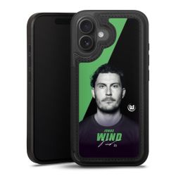 Snap Wallet Case schwarz