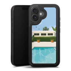 Snap Wallet Case schwarz