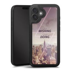 Snap Wallet Case schwarz