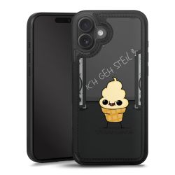 Snap Wallet Case schwarz