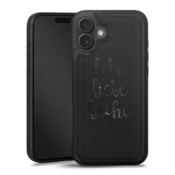 Snap Wallet Case schwarz