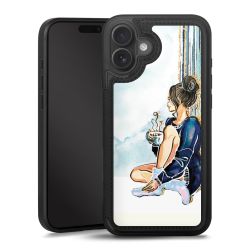 Snap Wallet Case schwarz