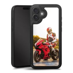 Snap Wallet Case schwarz