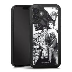 Snap Wallet Case schwarz