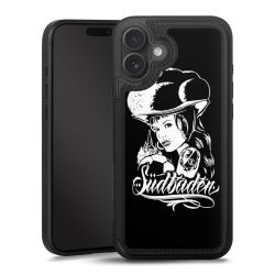 Snap Wallet Case schwarz