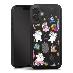 Snap Wallet Case schwarz