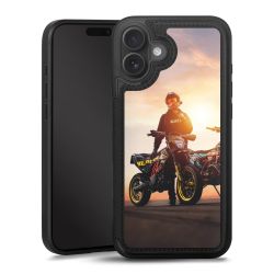 Snap Wallet Case schwarz