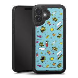 Snap Wallet Case schwarz