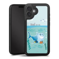 Snap Wallet Case schwarz