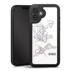 Snap Wallet Case schwarz