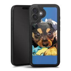 Snap Wallet Case schwarz