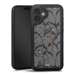 Snap Wallet Case schwarz