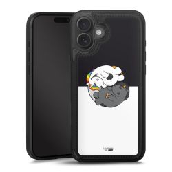 Snap Wallet Case schwarz