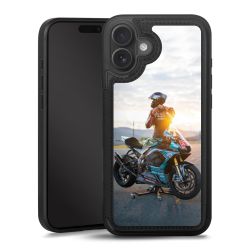 Snap Wallet Case schwarz