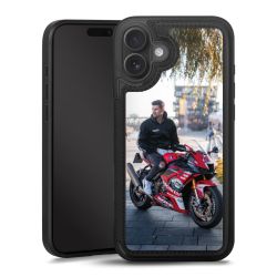 Snap Wallet Case schwarz