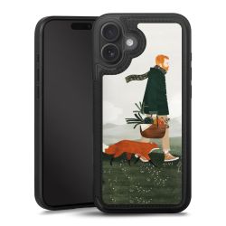 Snap Wallet Case schwarz