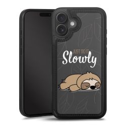 Just Do It Slowly Sloth Grey