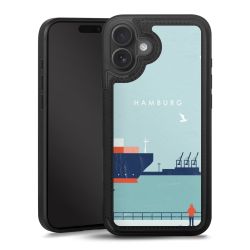 Snap Wallet Case schwarz