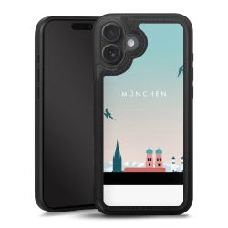 Snap Wallet Case schwarz