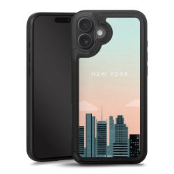 Snap Wallet Case schwarz