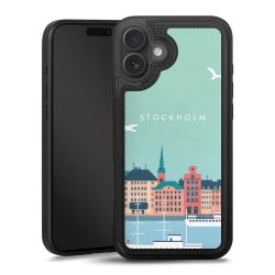 Snap Wallet Case schwarz