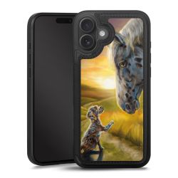 Snap Wallet Case schwarz