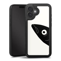 Snap Wallet Case schwarz