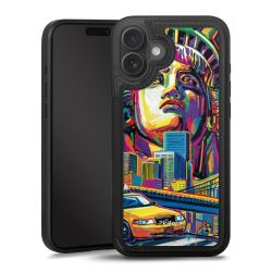 Snap Wallet Case schwarz