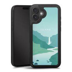 Snap Wallet Case schwarz