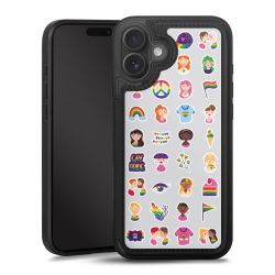 Snap Wallet Case schwarz