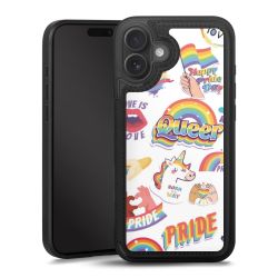 Snap Wallet Case schwarz