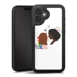 Snap Wallet Case schwarz