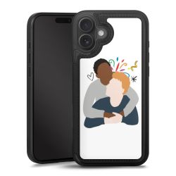 Snap Wallet Case schwarz