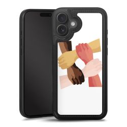 Snap Wallet Case schwarz