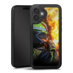 Snap Wallet Case schwarz