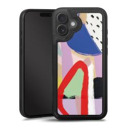 Snap Wallet Case schwarz