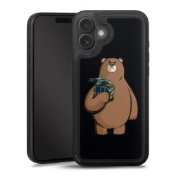 Snap Wallet Case schwarz