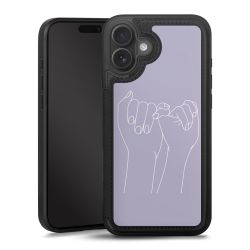 Snap Wallet Case schwarz