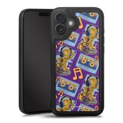 Snap Wallet Case schwarz