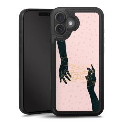 Snap Wallet Case schwarz