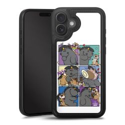 Snap Wallet Case schwarz