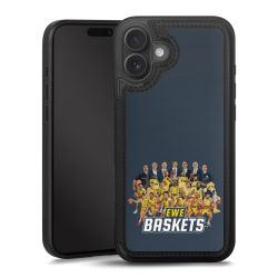 Snap Wallet Case schwarz