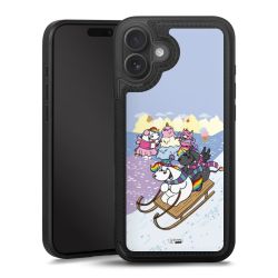 Snap Wallet Case schwarz