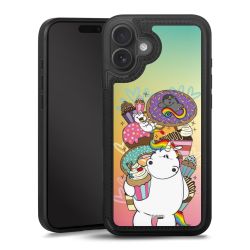 Snap Wallet Case schwarz