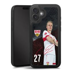 Snap Wallet Case schwarz