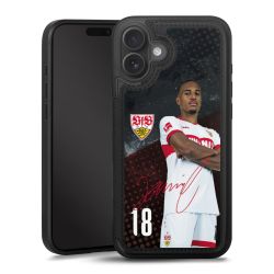 Snap Wallet Case schwarz