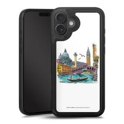 Snap Wallet Case schwarz